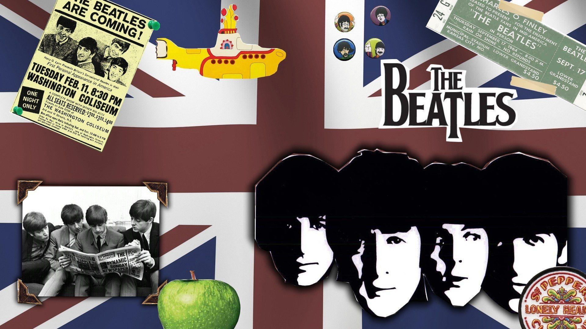 1920x1080 Logo The Beatles Wallpaper Desktop .