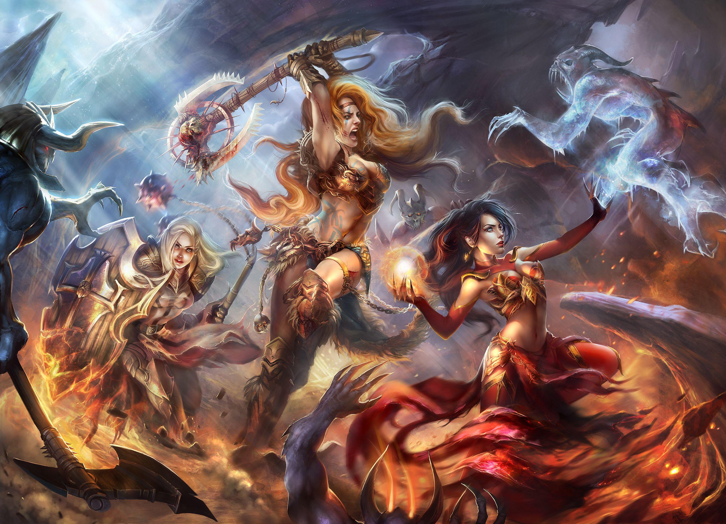2768x2000 Diablo III: Reaper Of Souls HD Wallpaper and Background Image