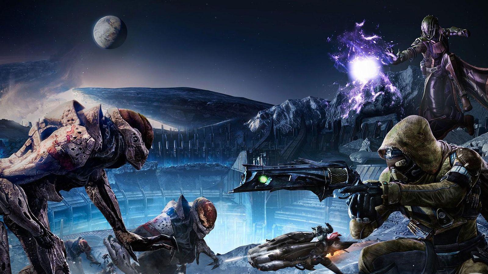 1600x900 Destiny Dual Screen Wallpaper .