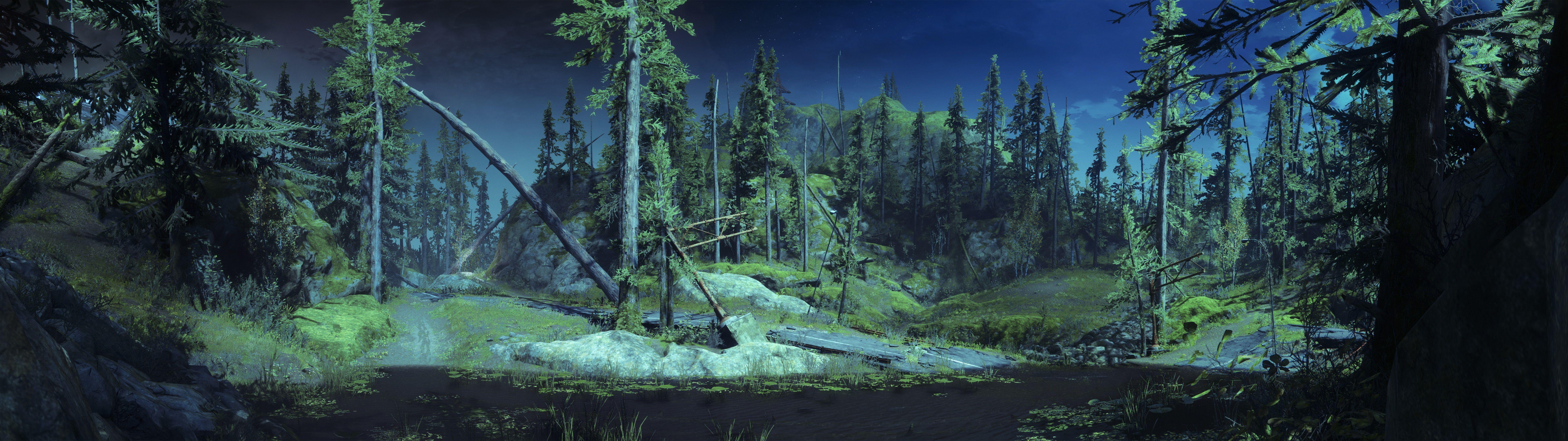 7680x2160 Single Dual Monitor Destiny Wallpaper .