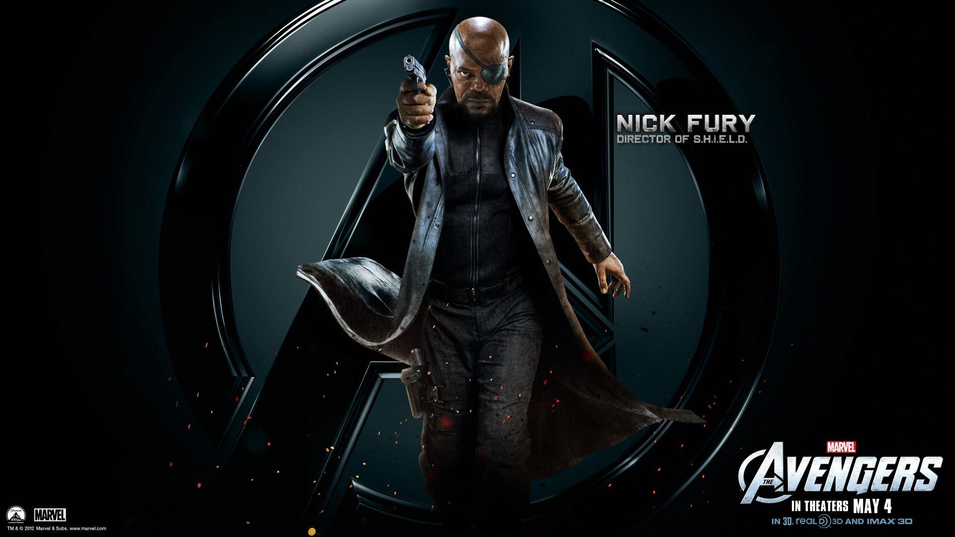 1920x1080 Marvel Nick Fury Wallpaper on .