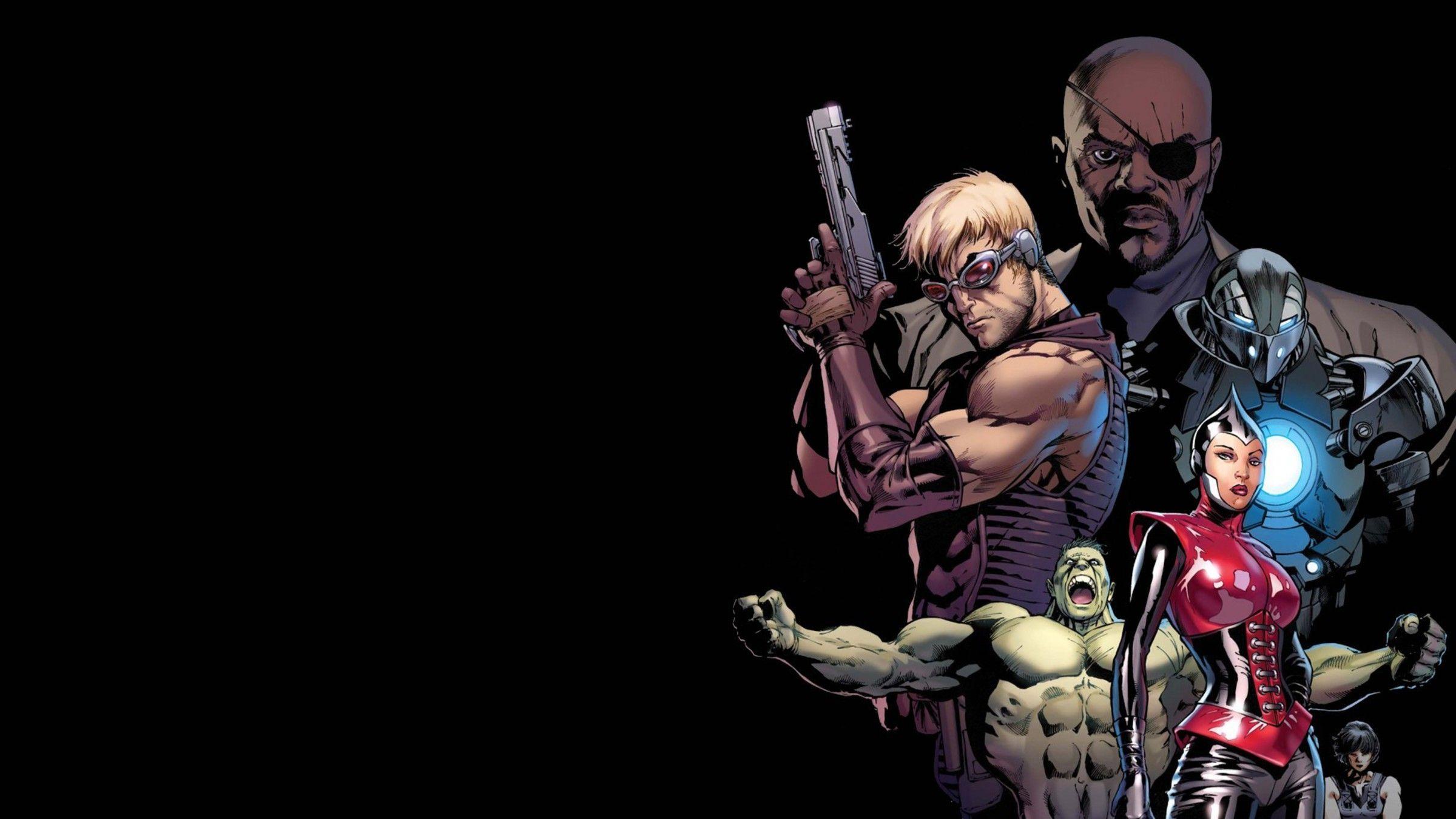 2400x1350 Nick Fury Wallpaper, Marvel Nick Fury .
