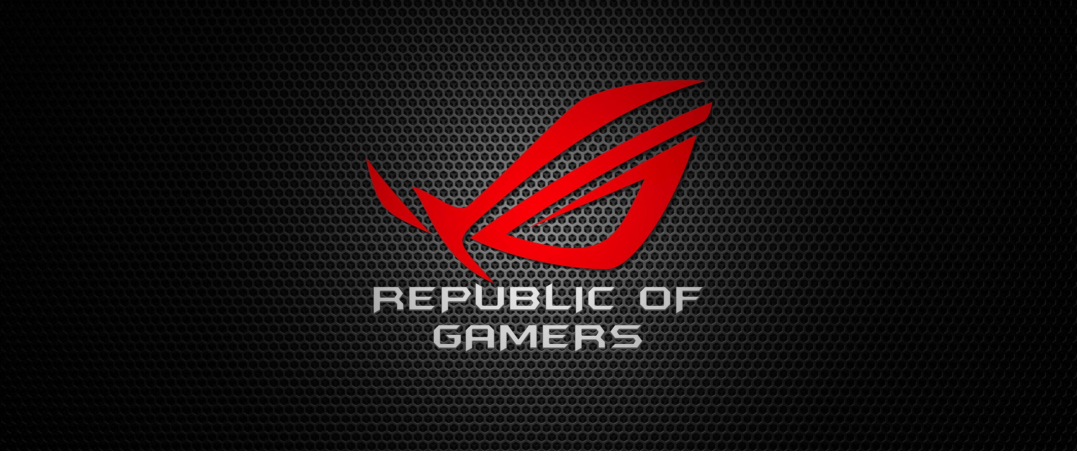 Republic of gamers обои 4k