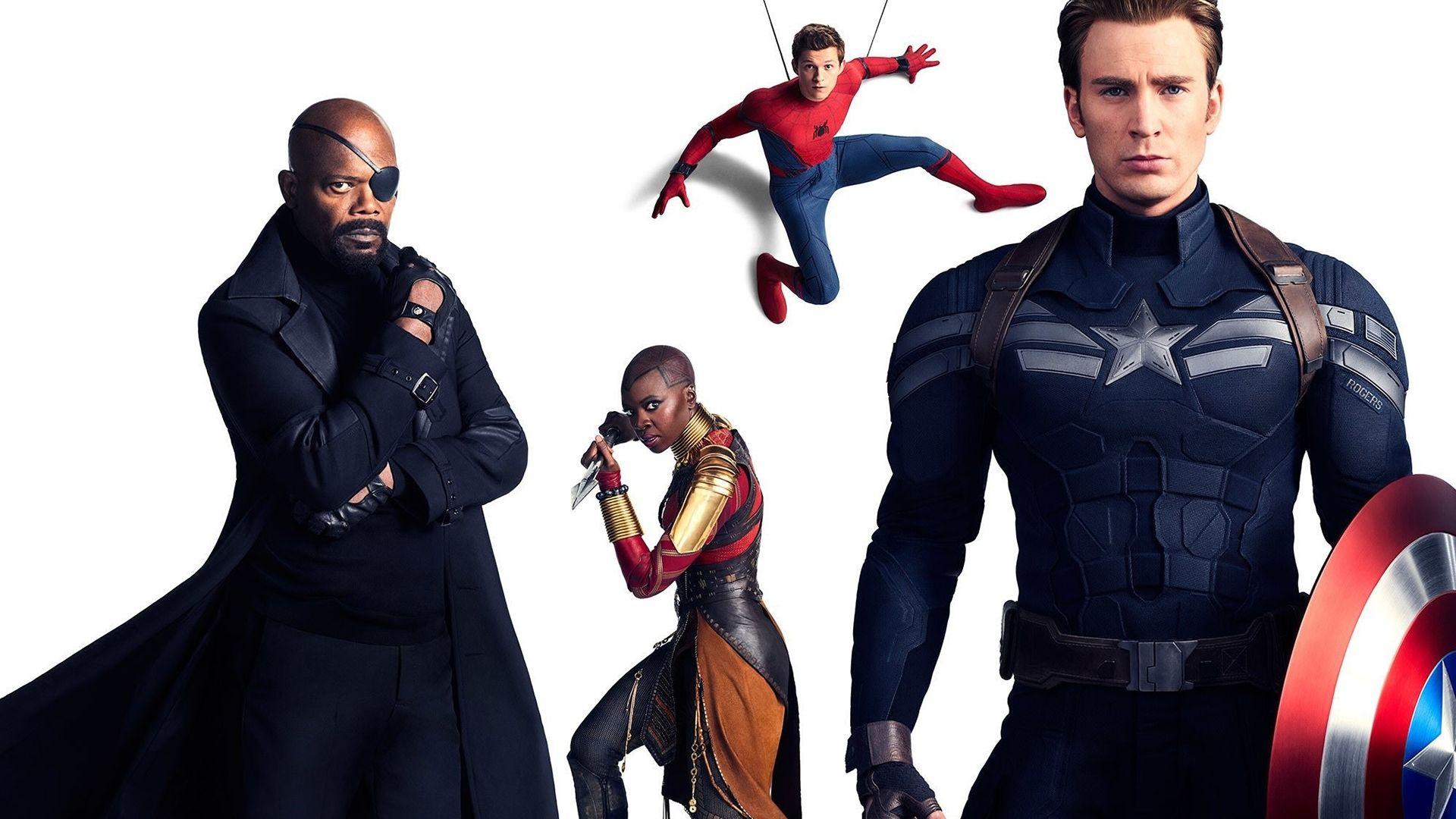 1920x1080 Nick Fury 4K 8K HD Marvel