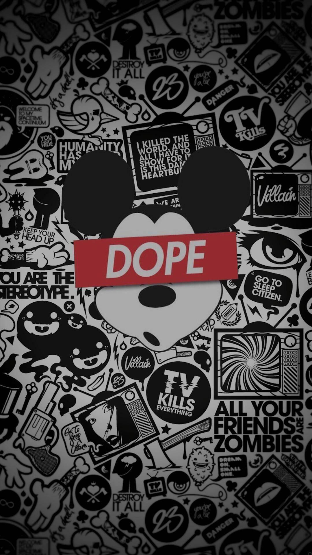 1080x1920 Gangster Mickey Mouse Wallpaper .