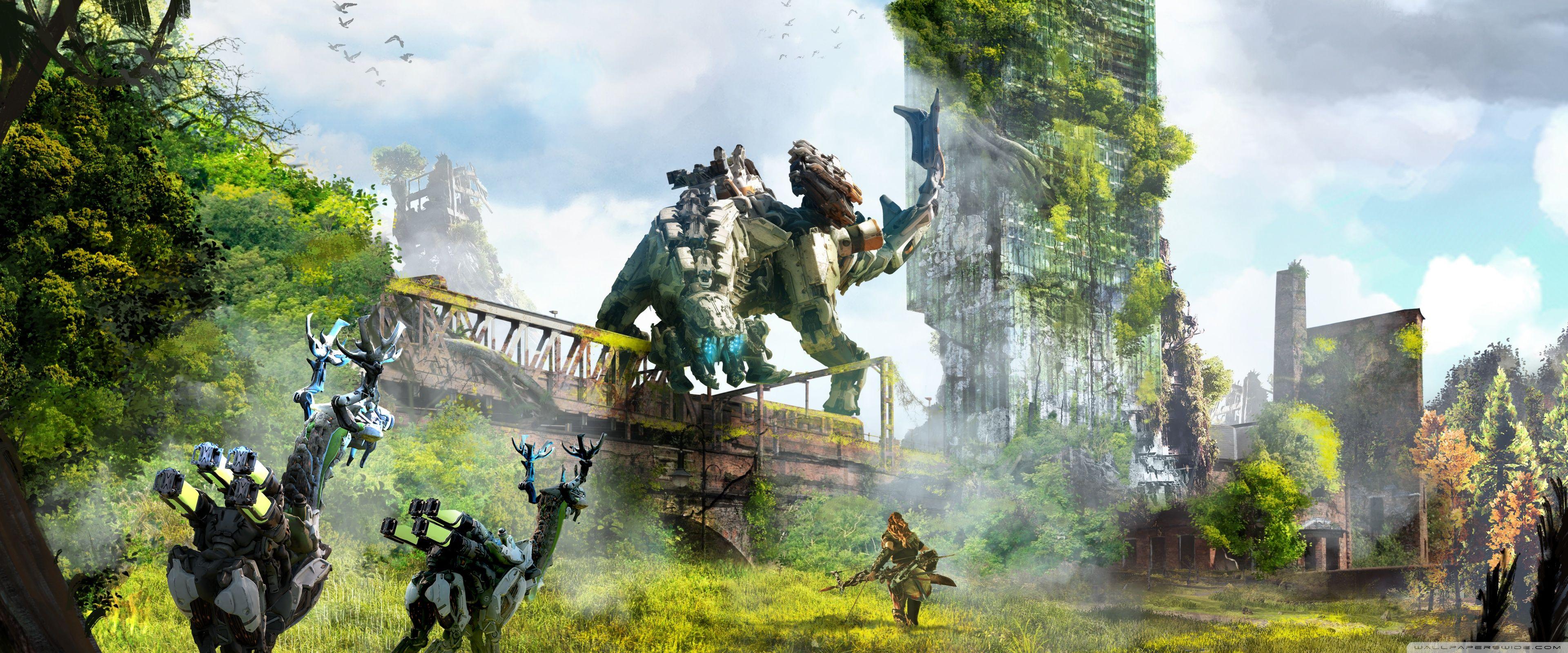 3840x1600 Horizon Zero Dawn Wallpaper Ultrawide HD Wallpaper