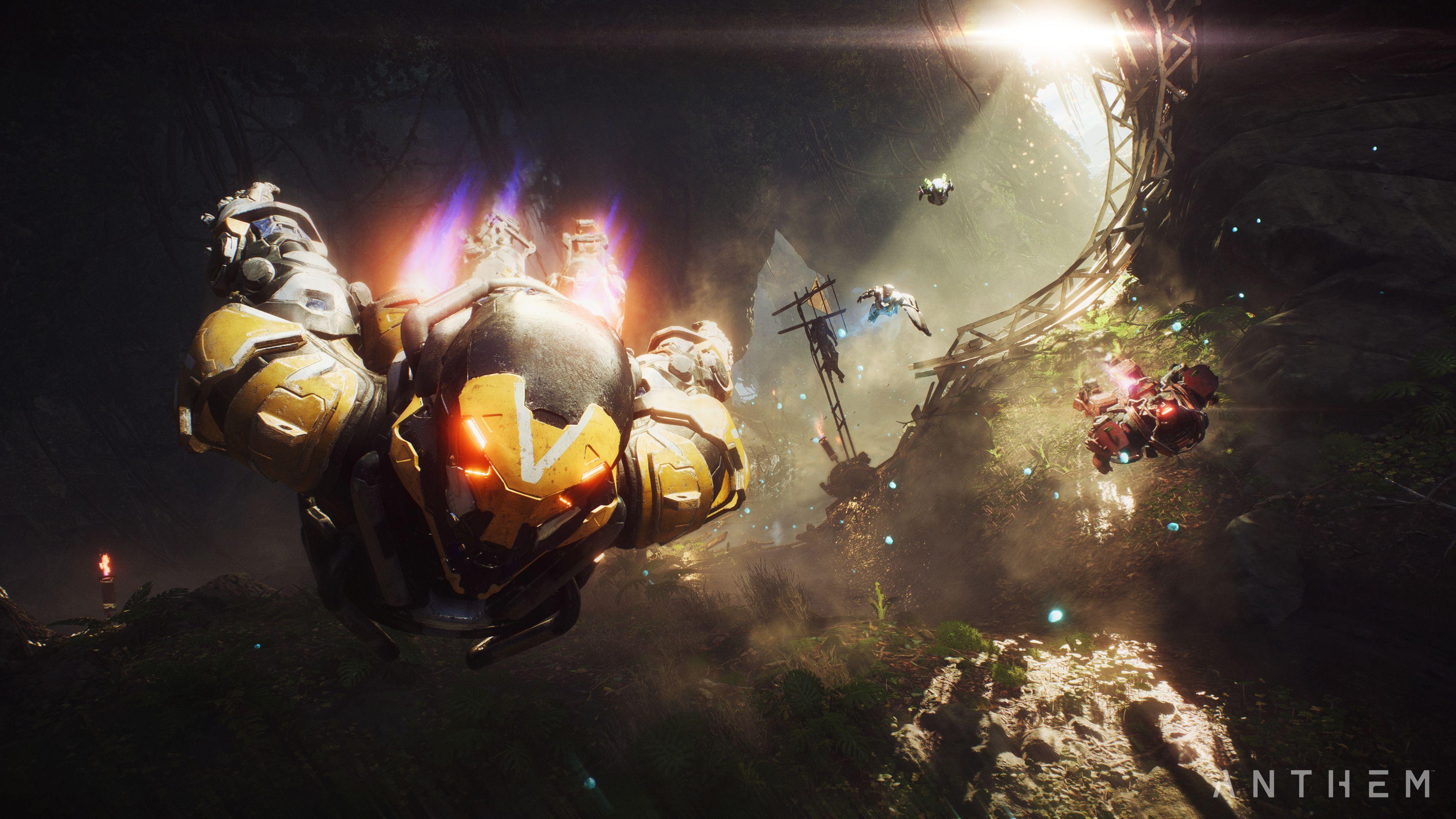 3840x2160 Anthem Javelin Bioware .