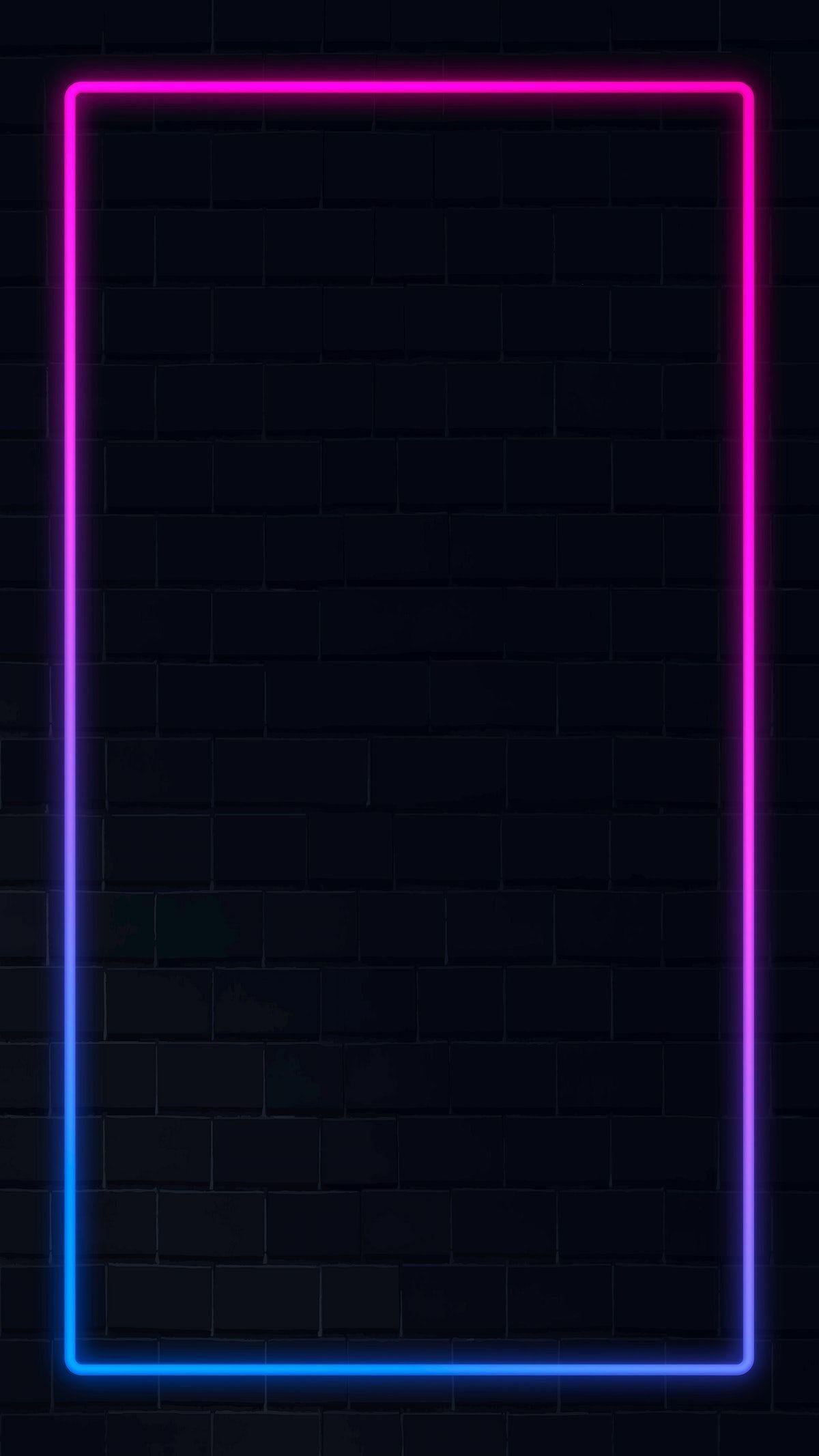 1200x2133 Pink and blue neon frame neon frame on .com