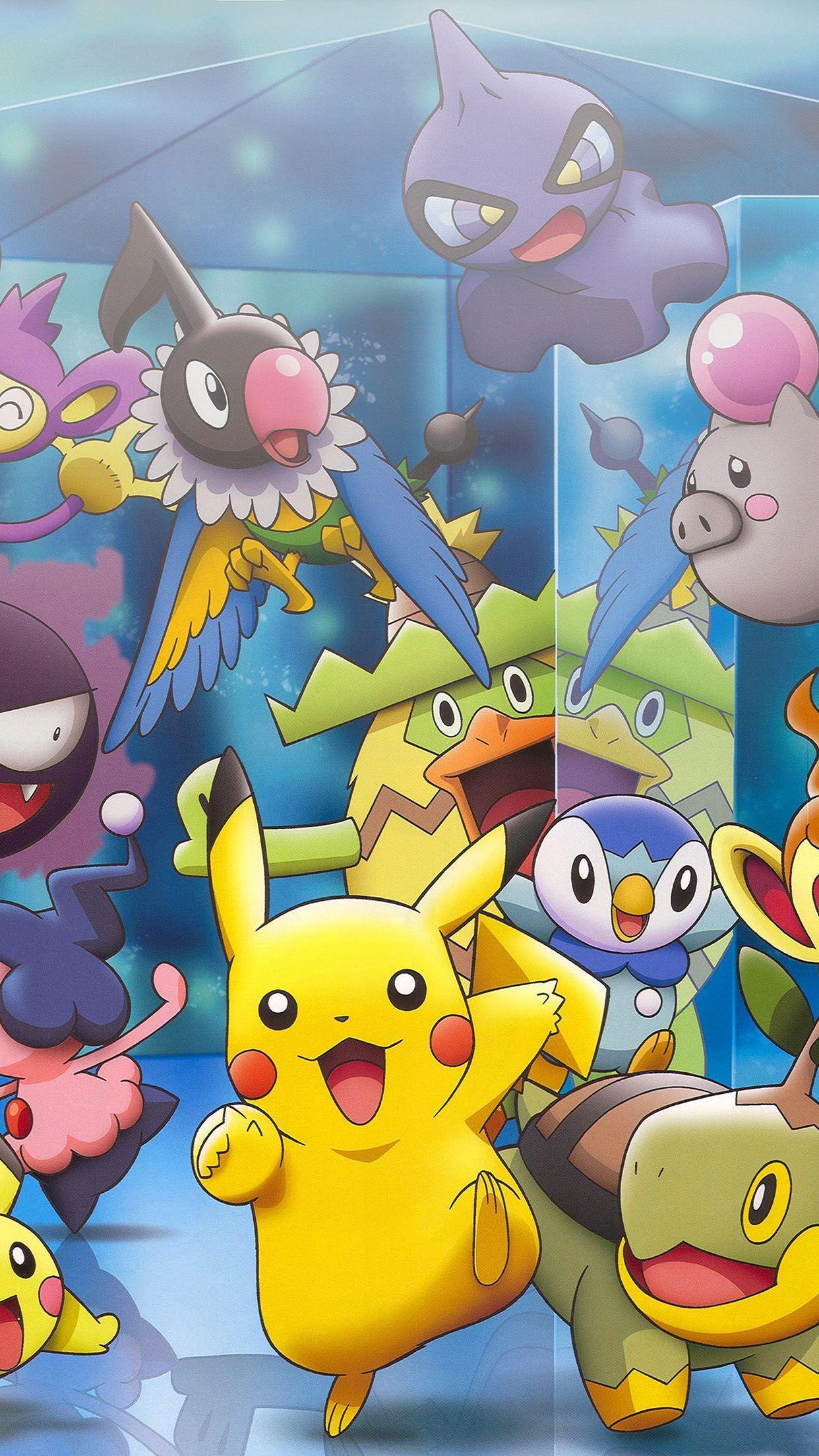 1242x2208 Pokemon Wallpaper