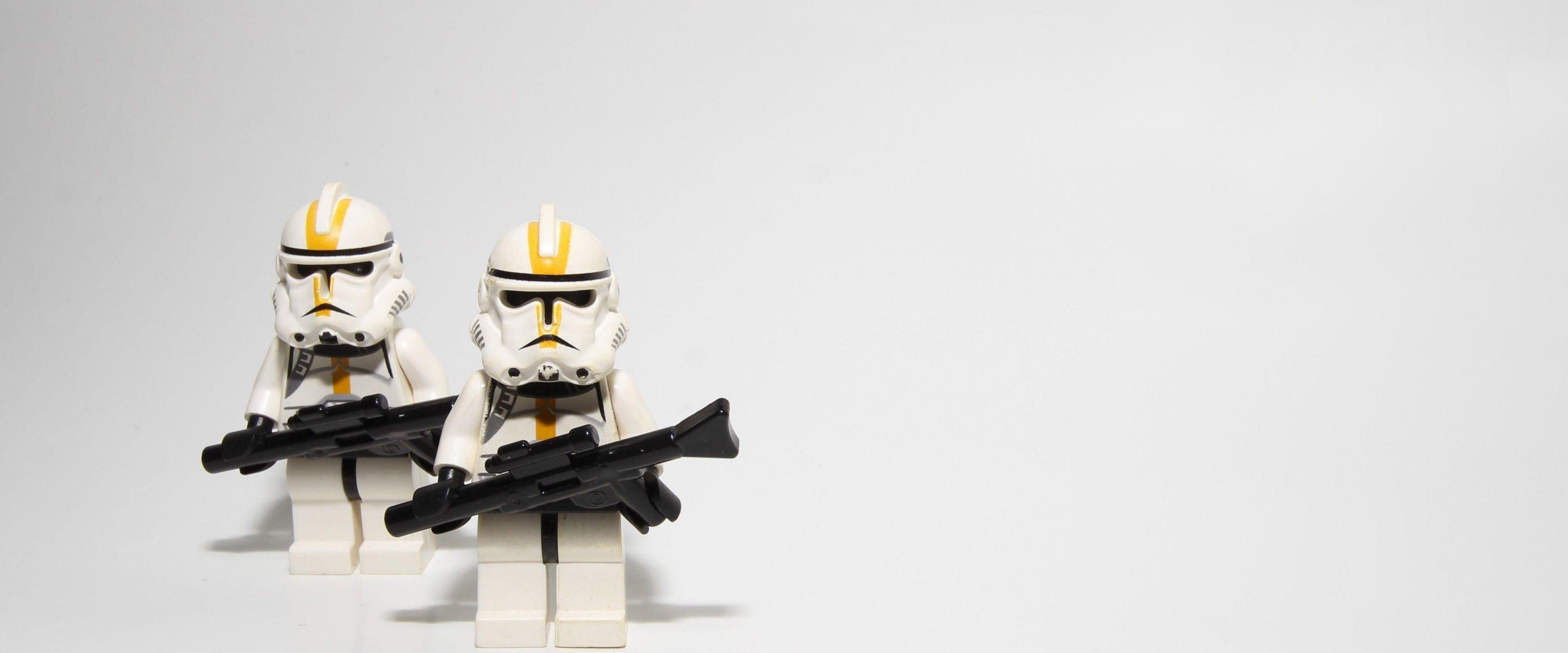 3840x1600 LEGO Star Wars Clone Troopers 4K .