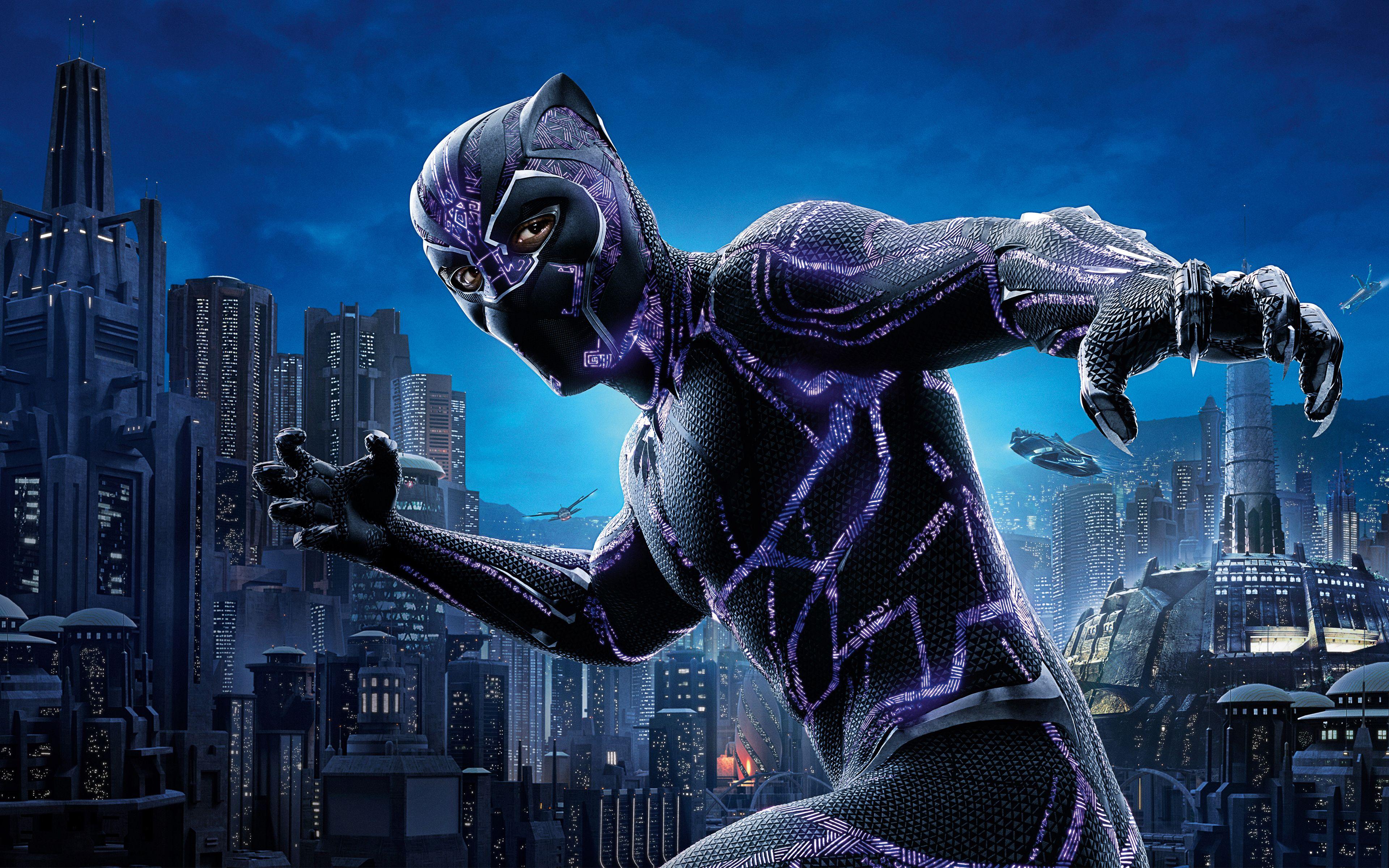 Hình nền và hình nền HD 3840x2400 Black Panther