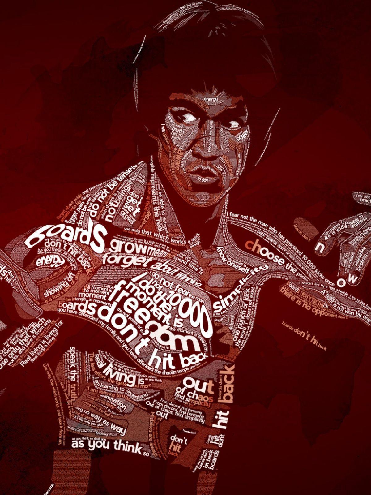 1200x1600 Bruce Lee HD Mobile Wallpaper .