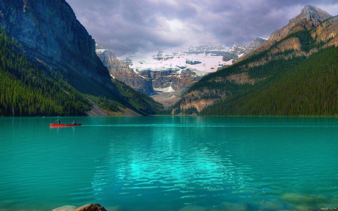 1280x800 Emerald Lake Louise Canada Wallpaper .itl.cat