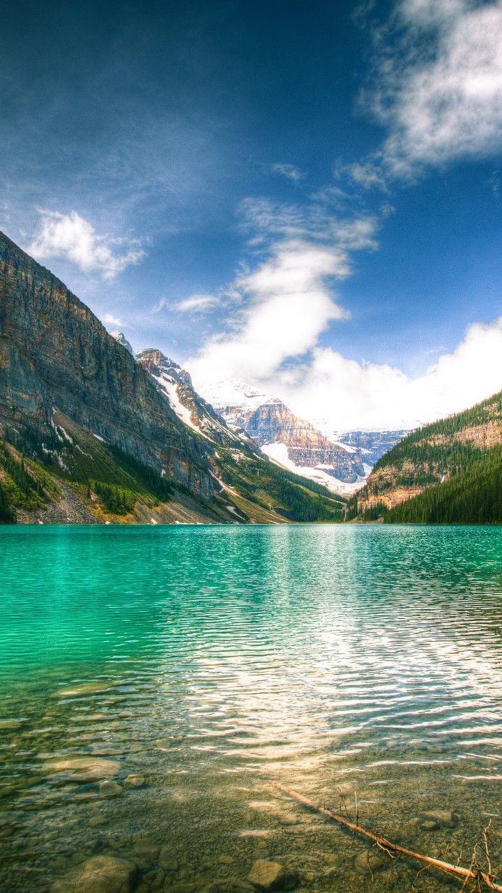 720x1280 Lake Louise, 5k, 4k wallpaper, Canada .