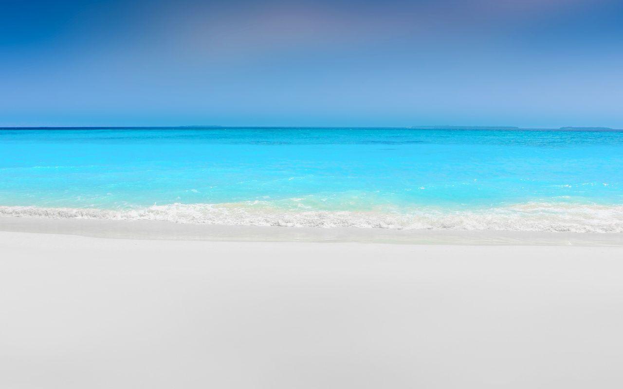 1280x800 Download Sea, white sand, nature, beach .