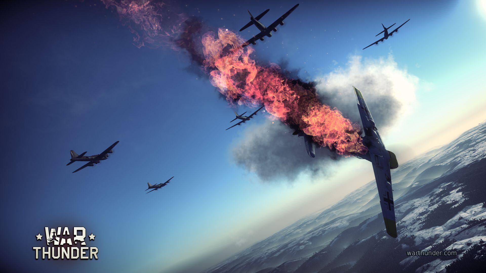 1920x1080 War Thunder air battle Desktop .