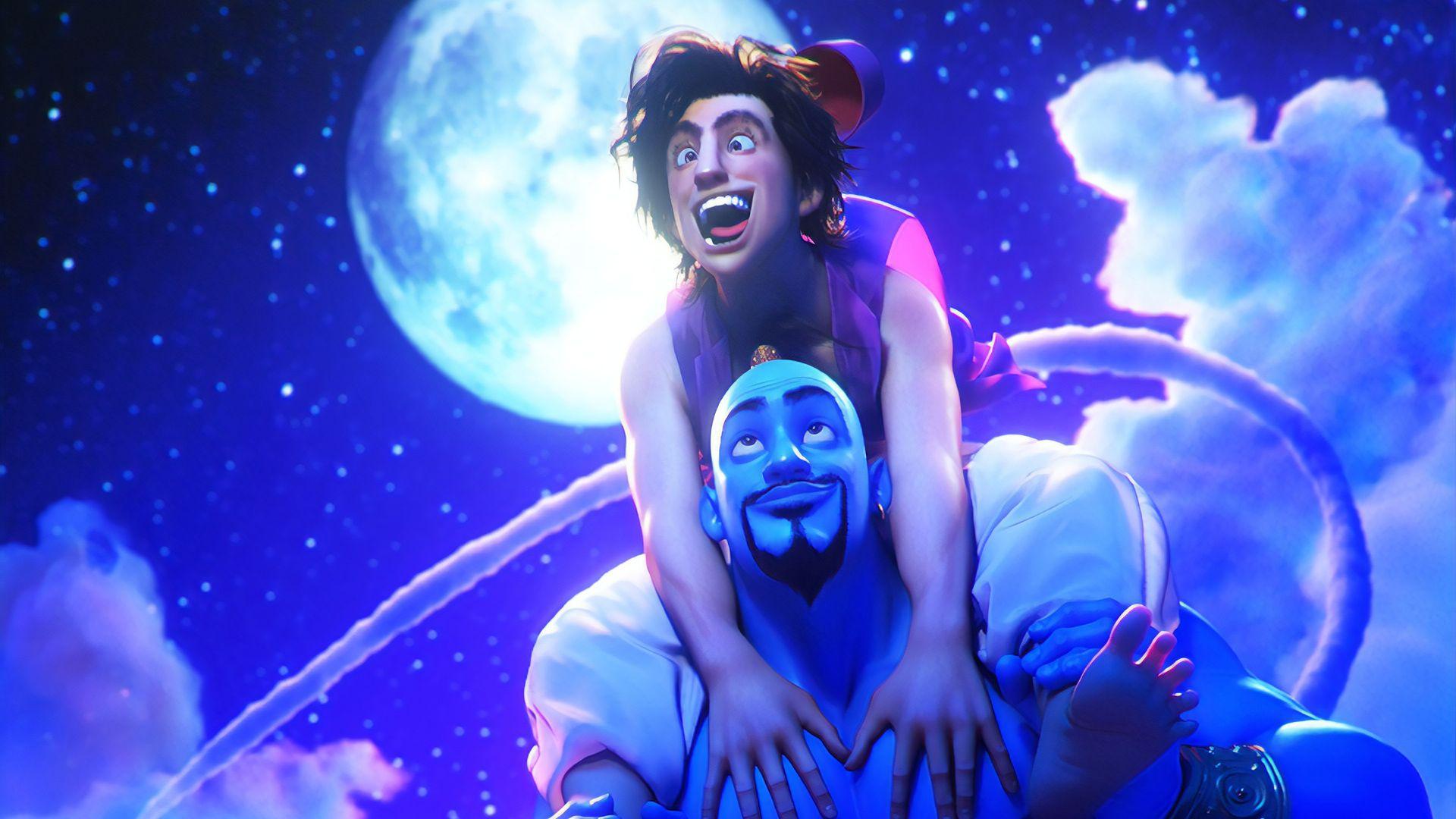 1920x1080 Aladdin And Genie 1600x900 .