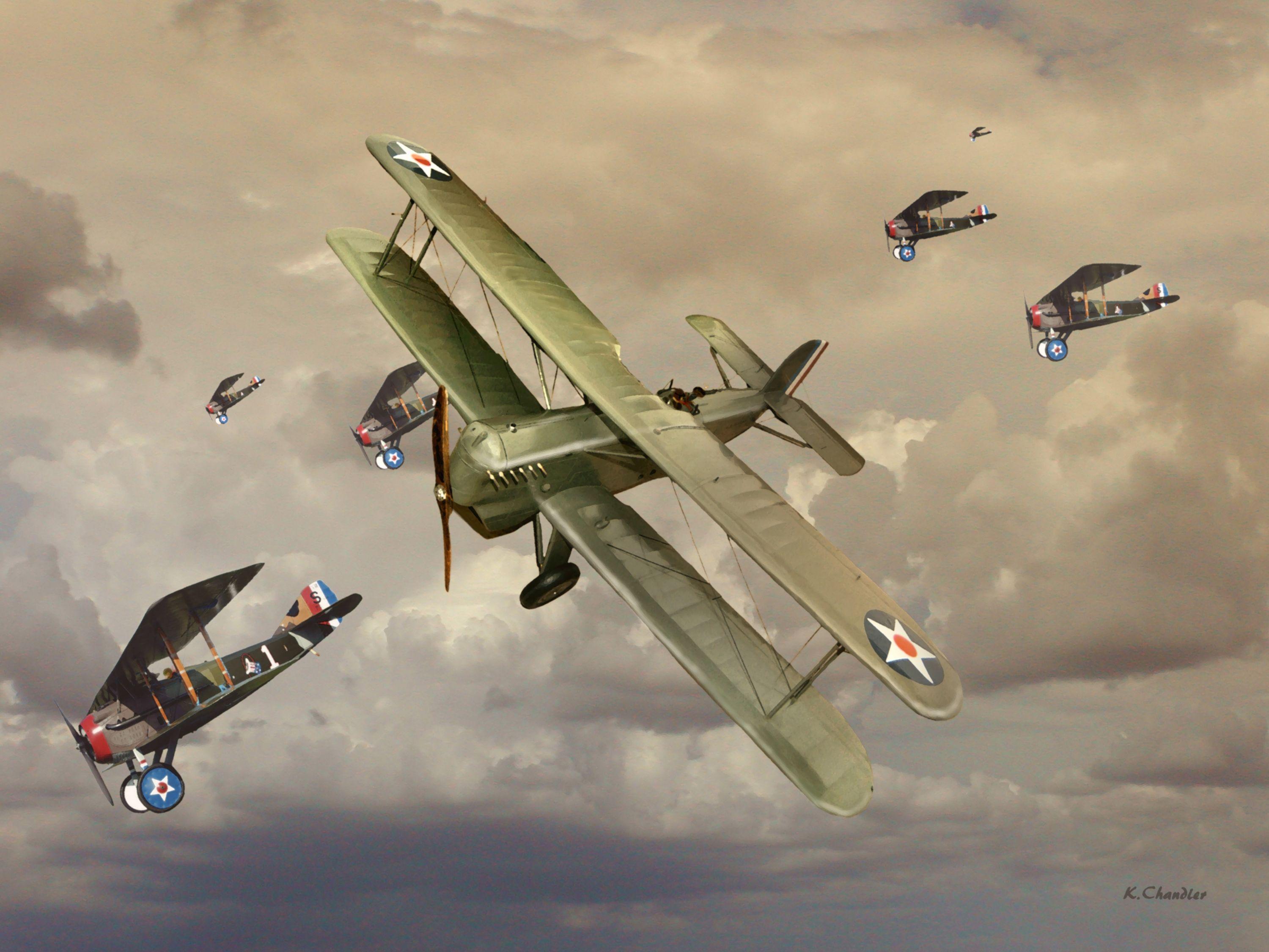 3000x2250 Biplane Air Battle Artwork Planes #VZ5wallpaper