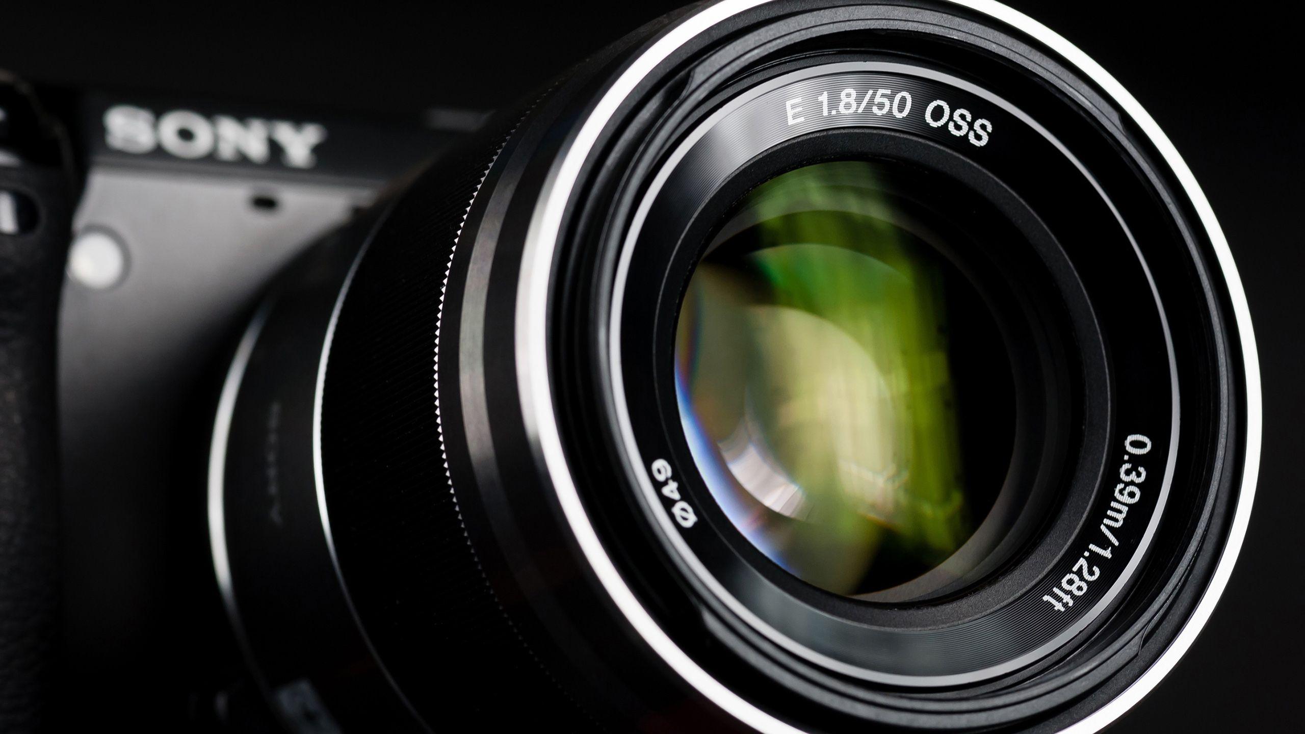 2560x1440 Sony Camera Lens desktop PC .