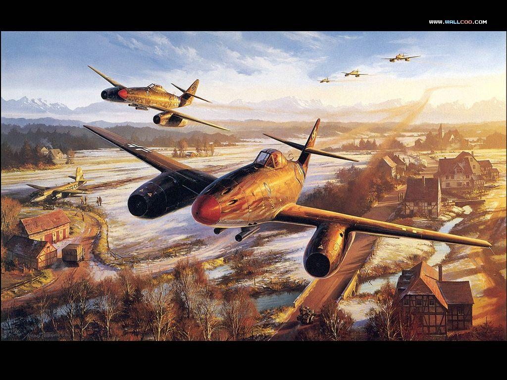 1024x768 Air Combat Art HD .