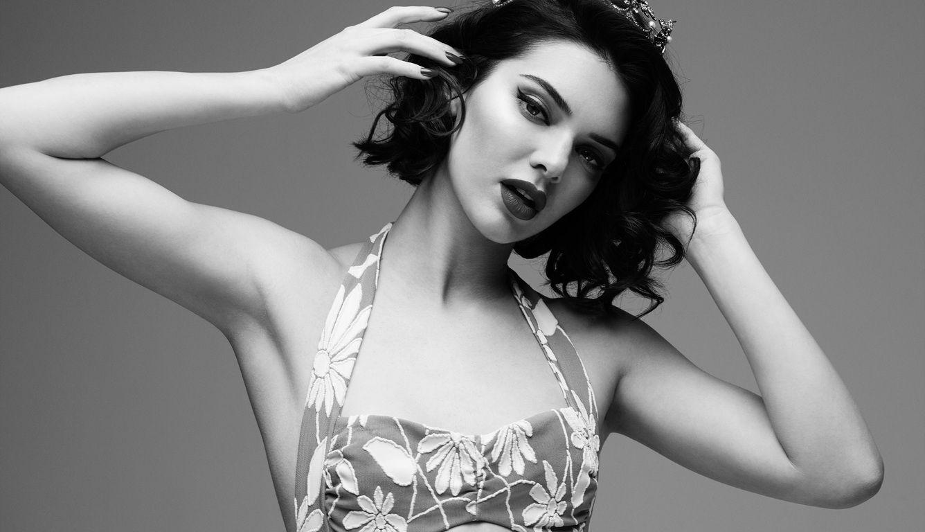 1336x768 Kendall Jenner Marilyn Monroe .