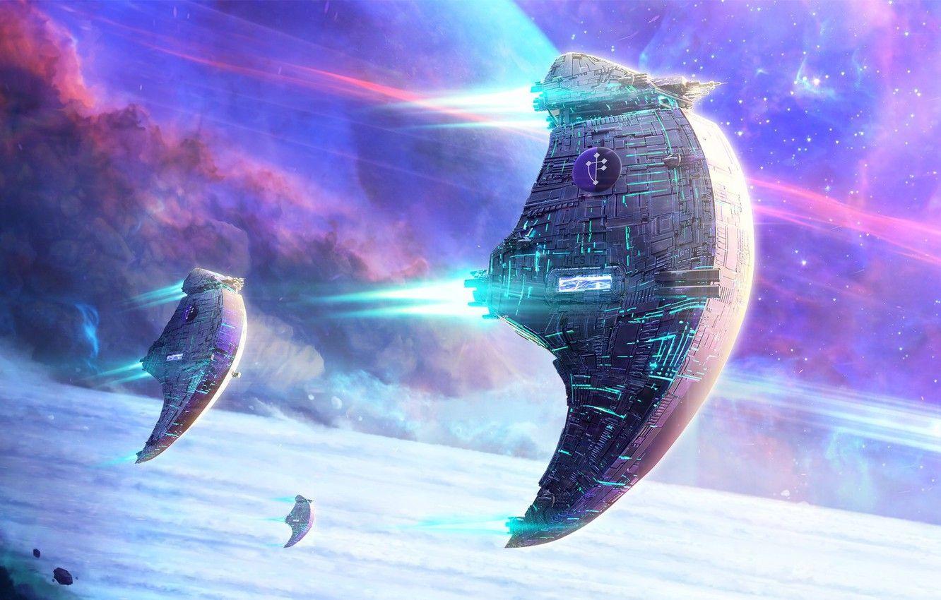 1332x850 Photo Wallpaper Space, Fantasy, Science .