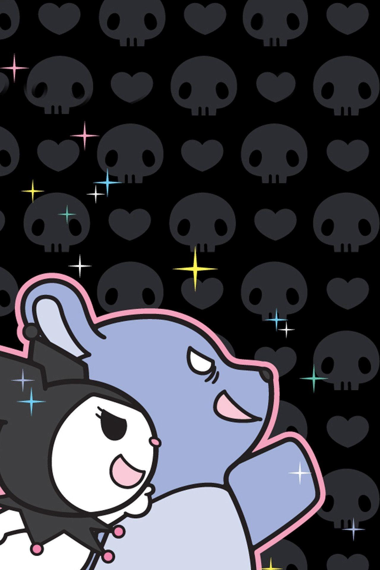 1280x1920 Kuromi Wallpaper
