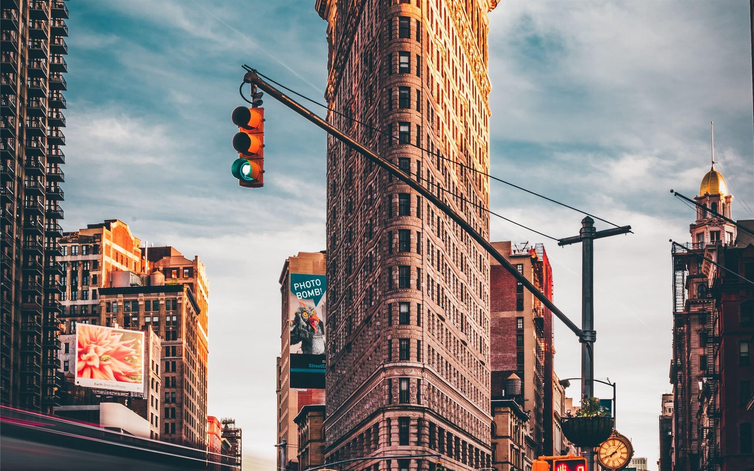 2560x1600 Flatiron Building, New Yo. Mac Wallpaper Download