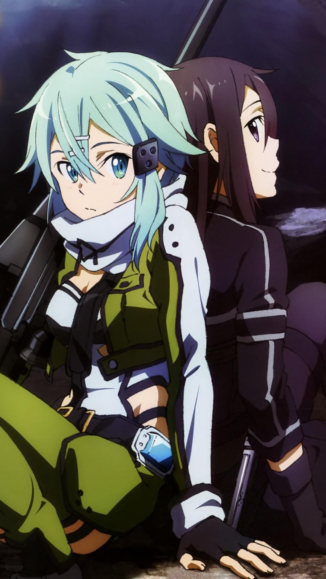 1080x1920 Kirito Sinon X Sinon .