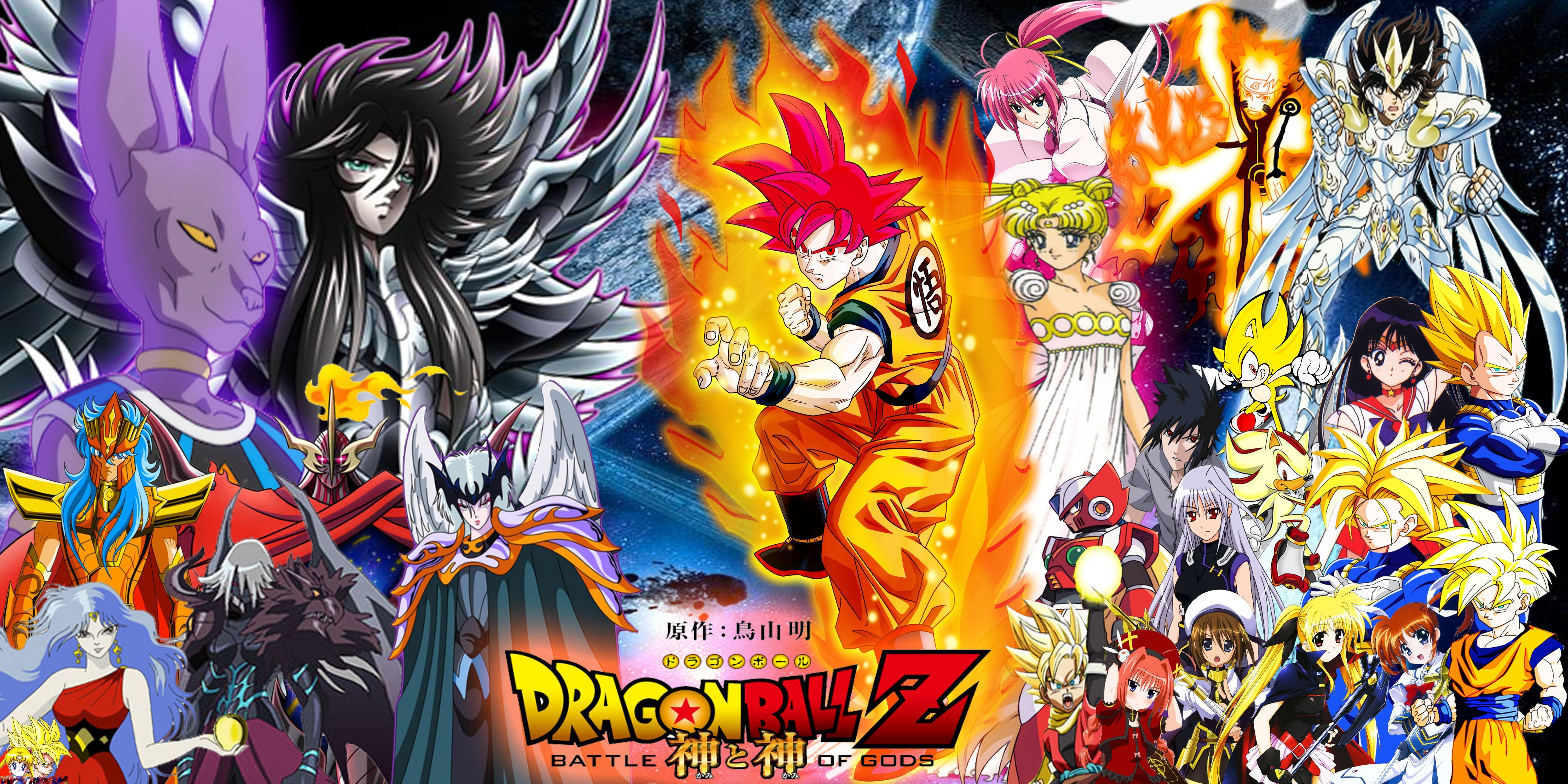 6000x3000 Gods Of Dragon Ball Wallpaper