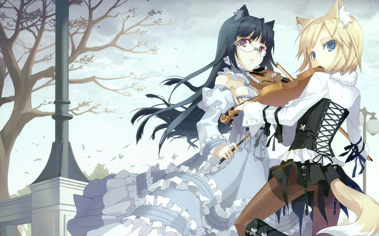 1280x800 Wallpaper Anime Neko Kawaii .bakawallpaper.
