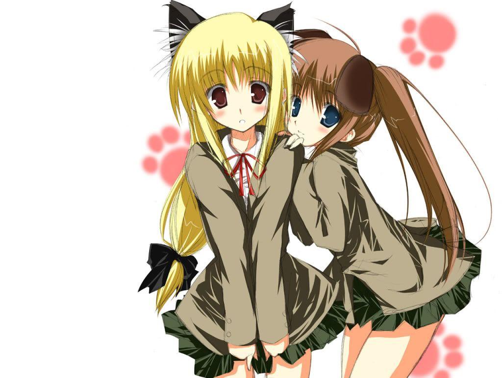 1024x772 Cute Neko Anime Wallpaper on .