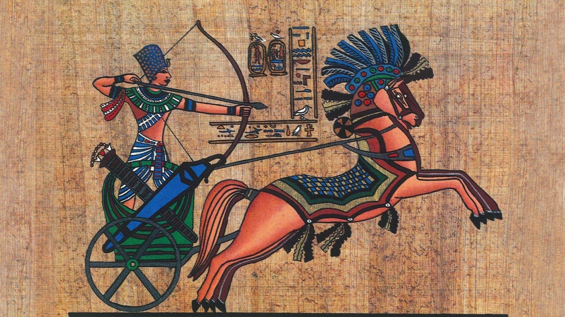 1920x1080 archer, Pharaoh, Men, Animals, Horse .