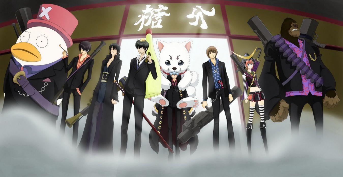 1349x700 Anime gintama one piece gintoki .