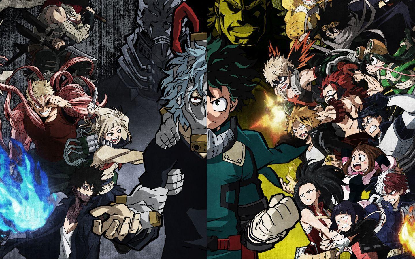 MHA PC Wallpapers - Top Free MHA PC Backgrounds - WallpaperAccess