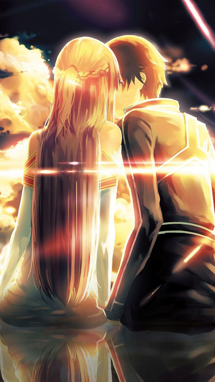 720x1280 Asuna Yuuki Kirito Sword Art .