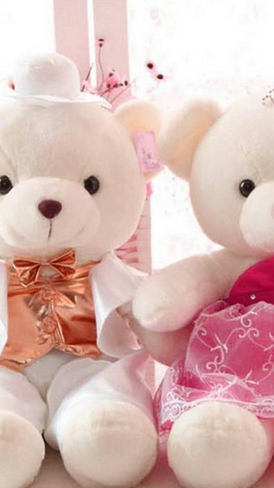 1080x1920 Teddy Bear in BTS Wallpaper