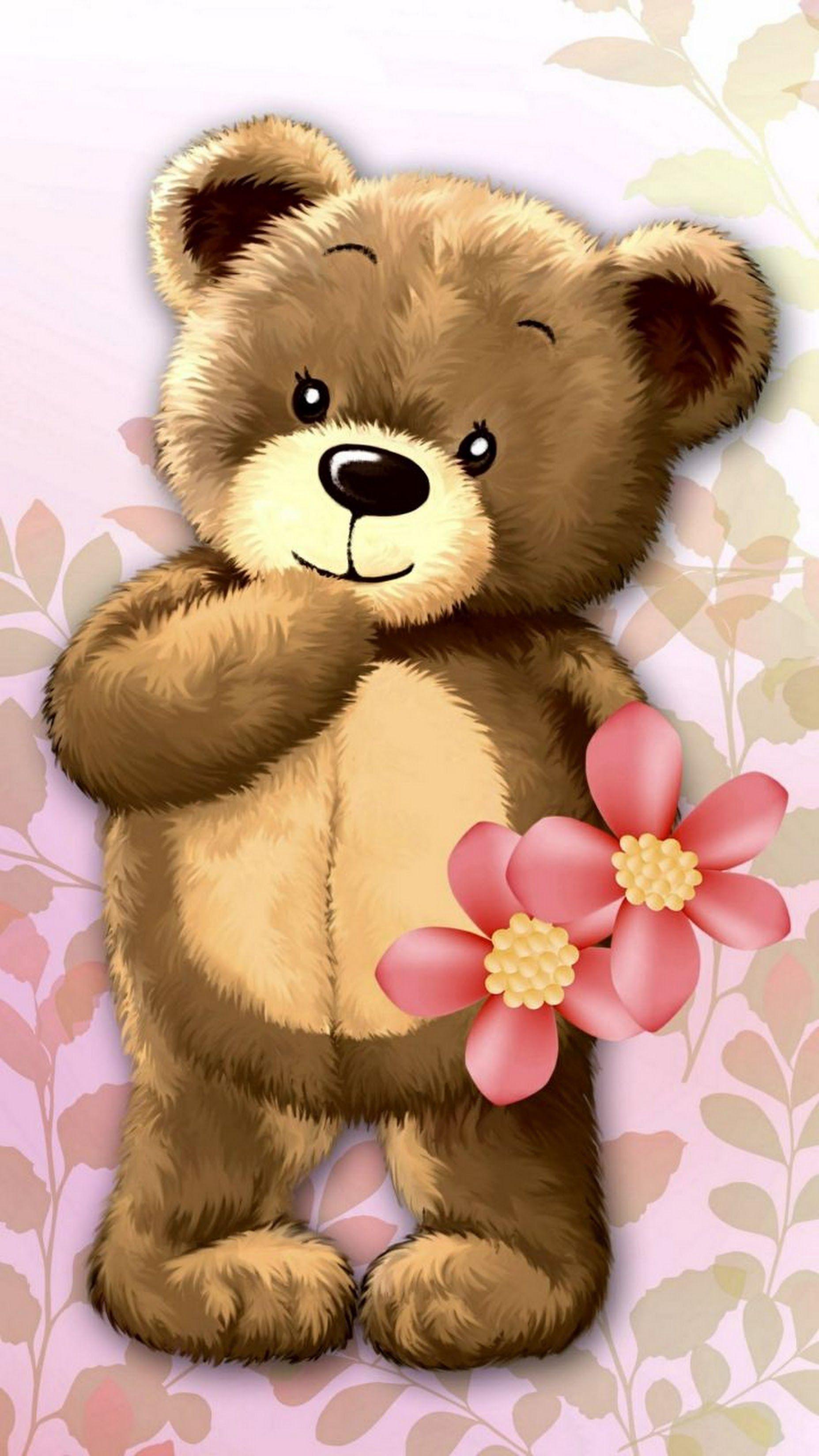1855x3297 Teddybear Background