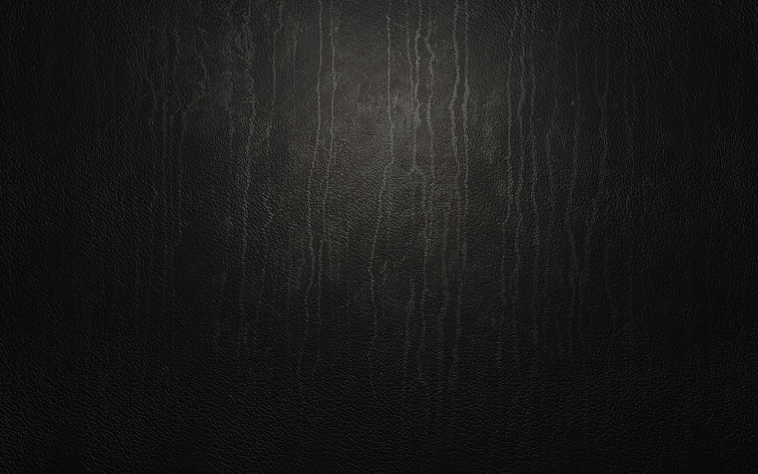 2560x1600 Black Leather Wallpaper