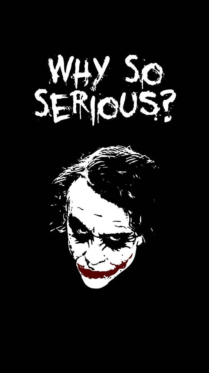 Joker Why So Serious Wallpapers Top Free Joker Why So Serious Backgrounds Wallpaperaccess