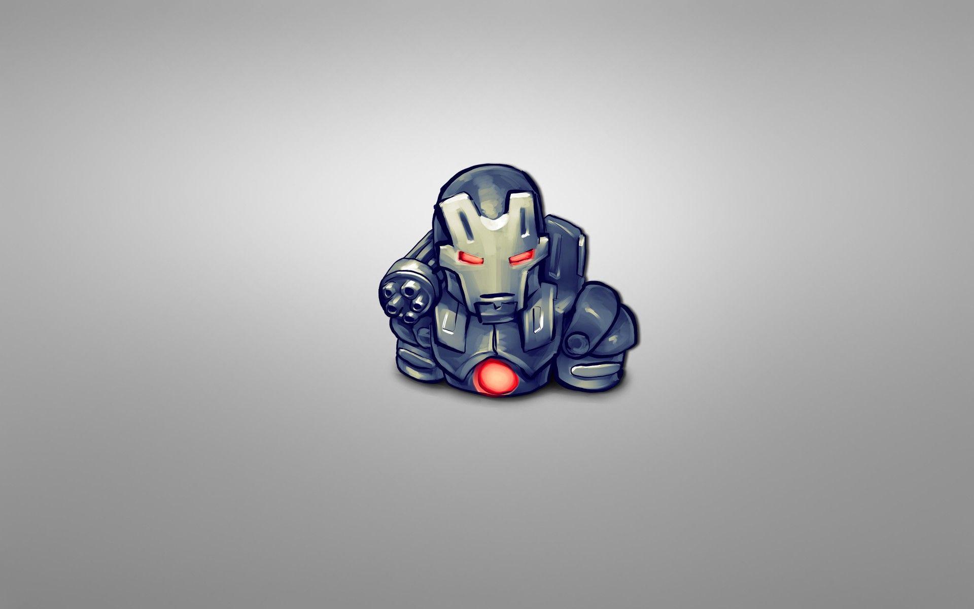 1920x1200 minimalistic, Iron Man, artwork, Iron Man 2 wallpaper
