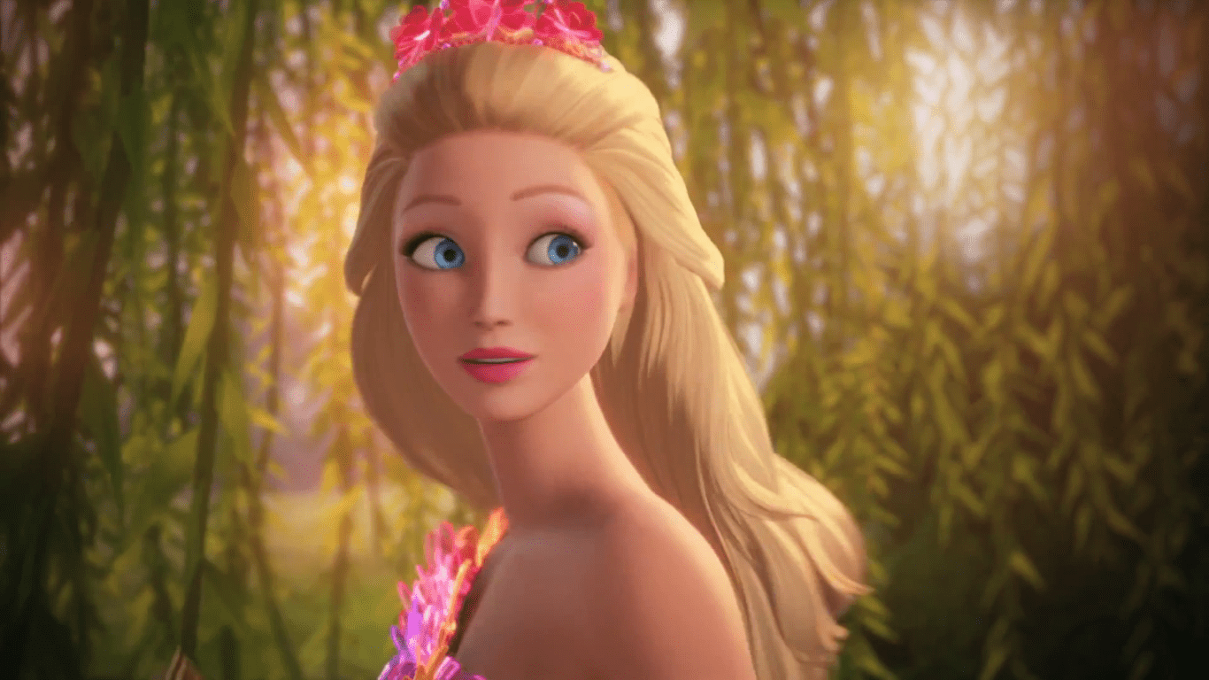 1366x768 Princess Barbie Wallpaper Desktop .