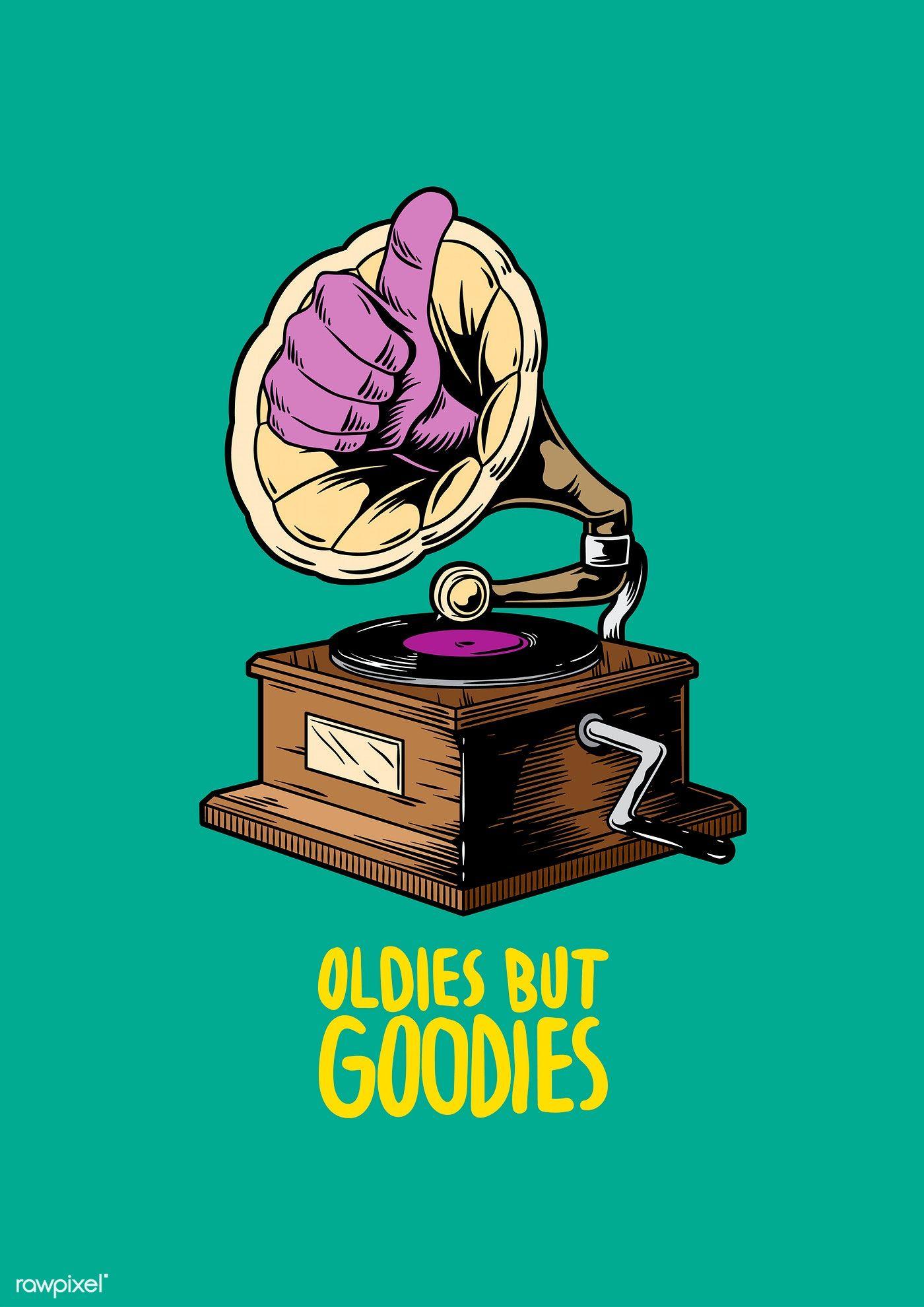 1400x1980 Oldies but goodies music creative .com