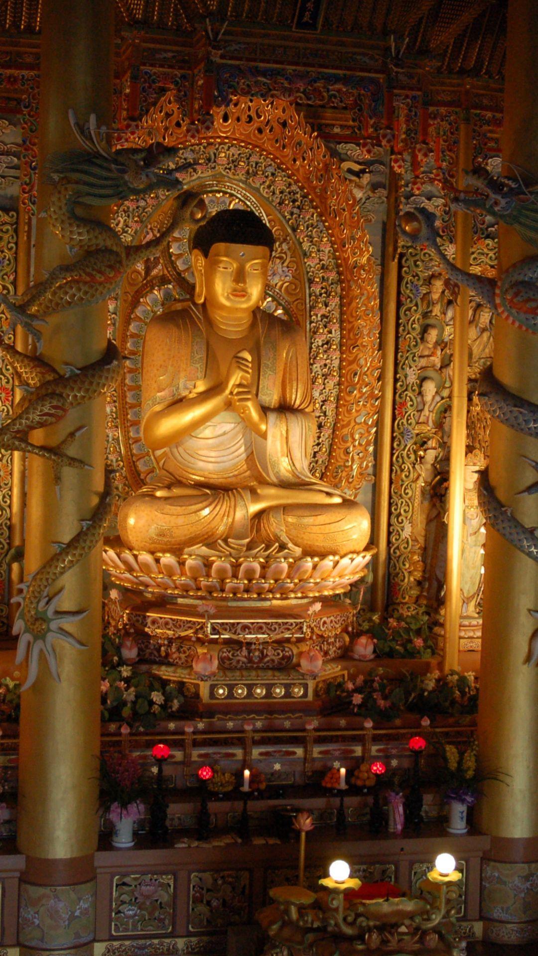 1080x1920 Buddha Statue Wallpaper .
