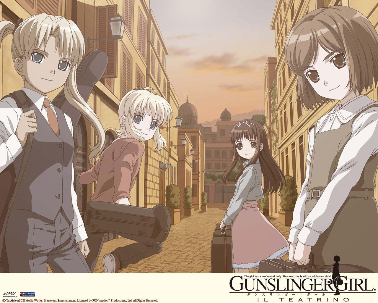 1280x1024 Gunslinger Girl Wallpaper .