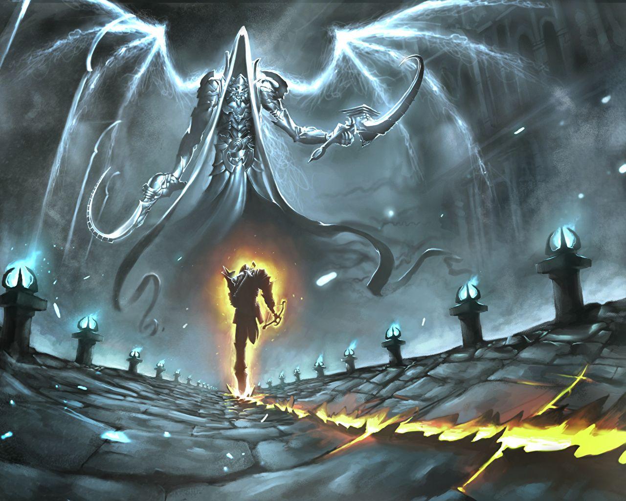 1280x1024 monster Warriors Reaper of Souls,