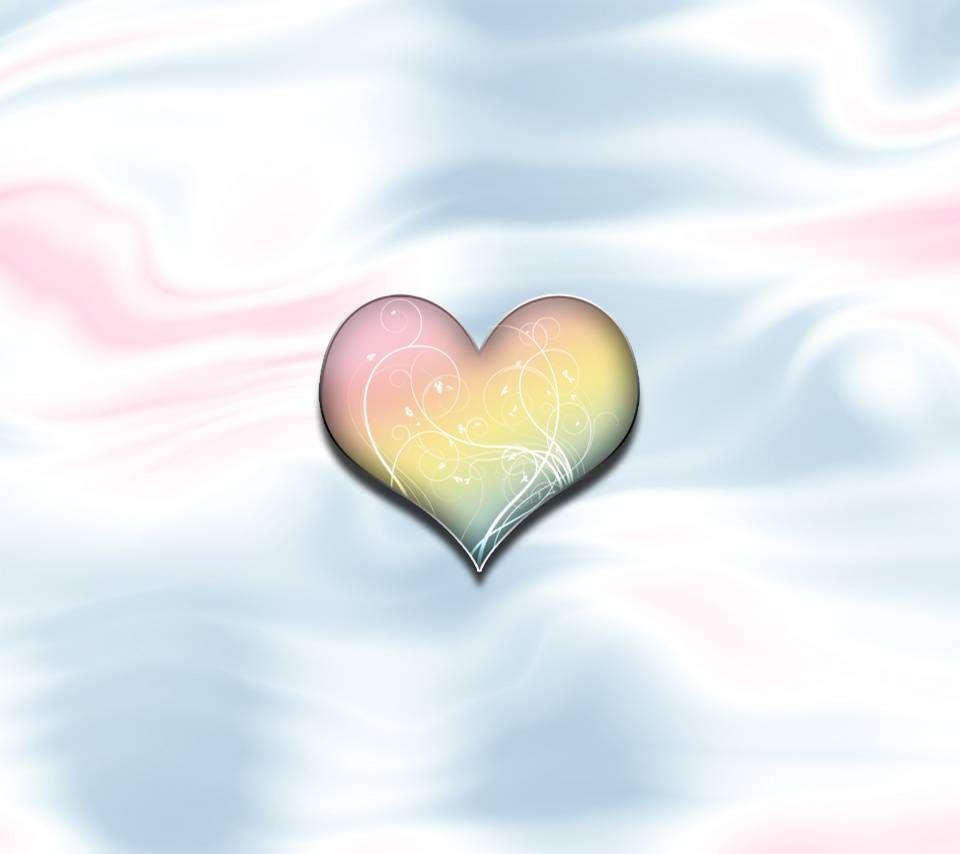 960x854 Pastel Heart wallpaper by .