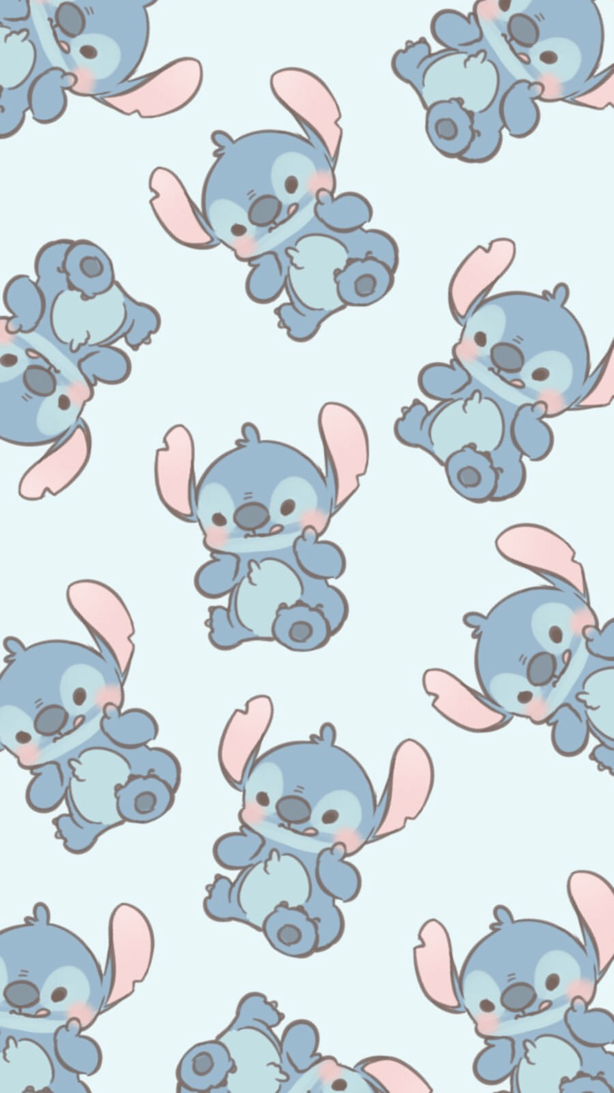 1242x2208 Thẩm mỹ dễ thương Kawaii Stitch TV Trang 1