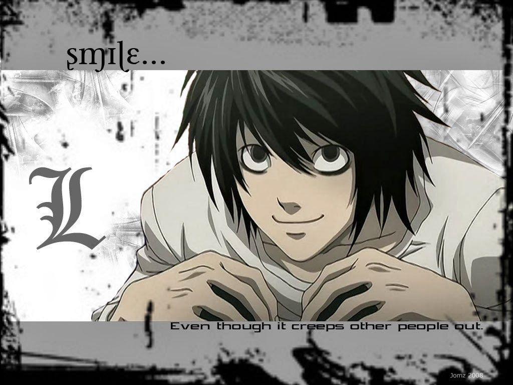1024x768 Death Note L Lawliet Quotes .