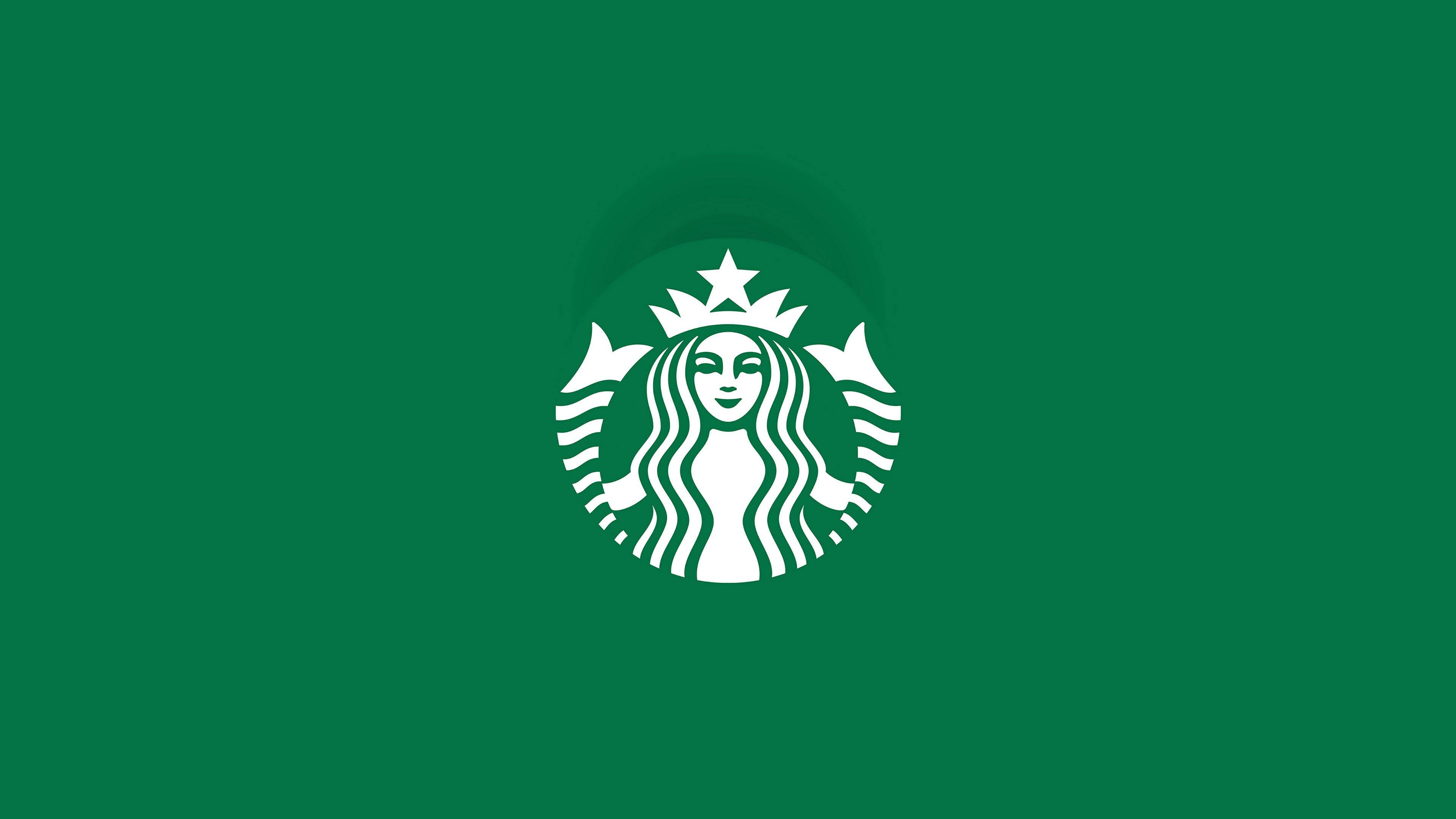 3840x2160 Starbucks Logo